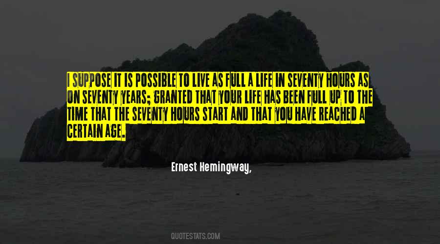 Live A Full Life Quotes #907191