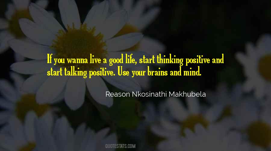 Live A Positive Life Quotes #748707