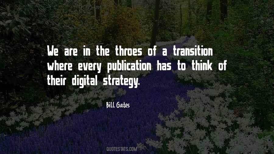 Quotes About Digital Strategy #1262578