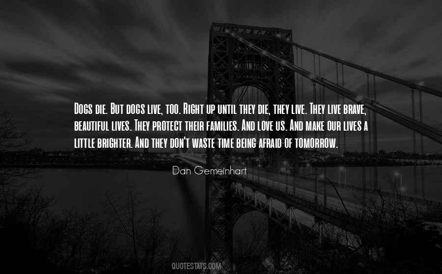 Live As You'll Die Tomorrow Quotes #1029305