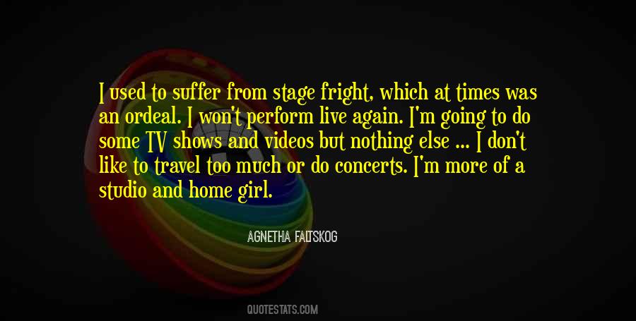 Live Concerts Quotes #1123941
