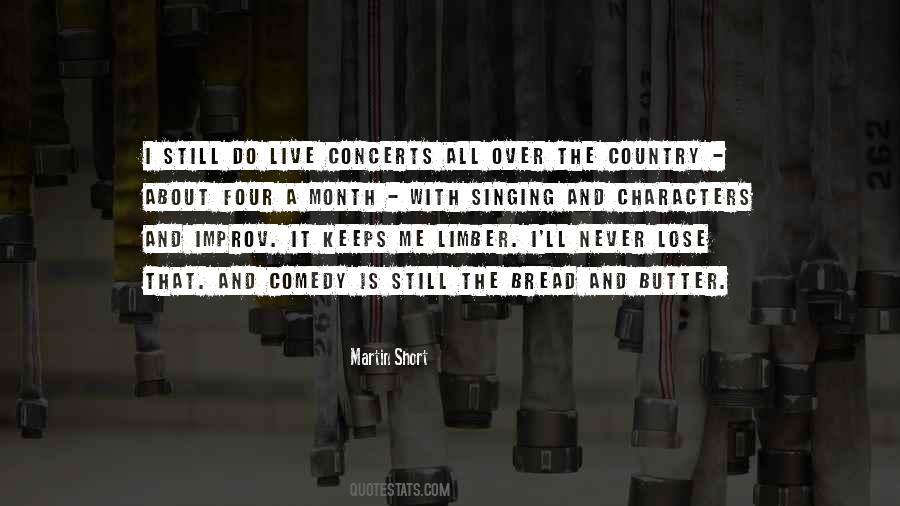 Live Concerts Quotes #1650292