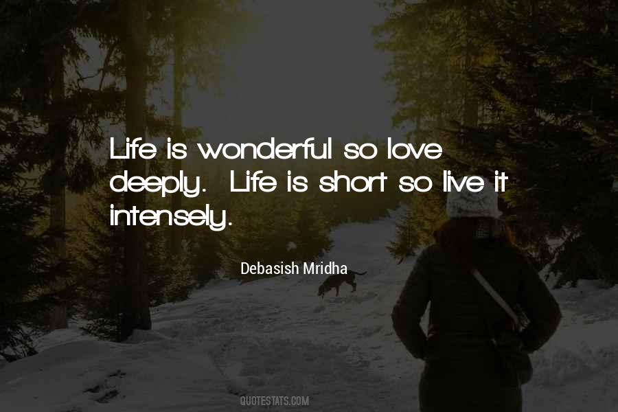 Live Deeply Quotes #1760504