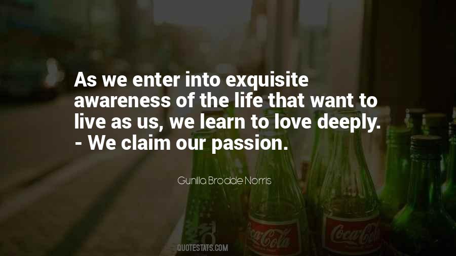 Live Deeply Quotes #554710