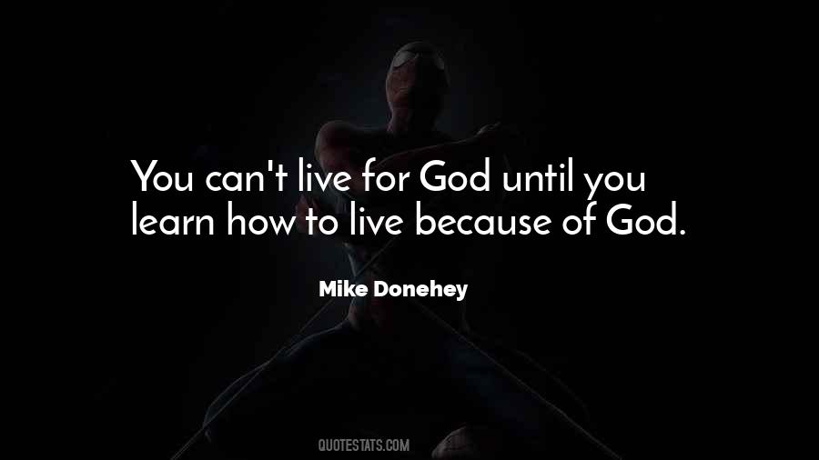 Live For God Quotes #95020