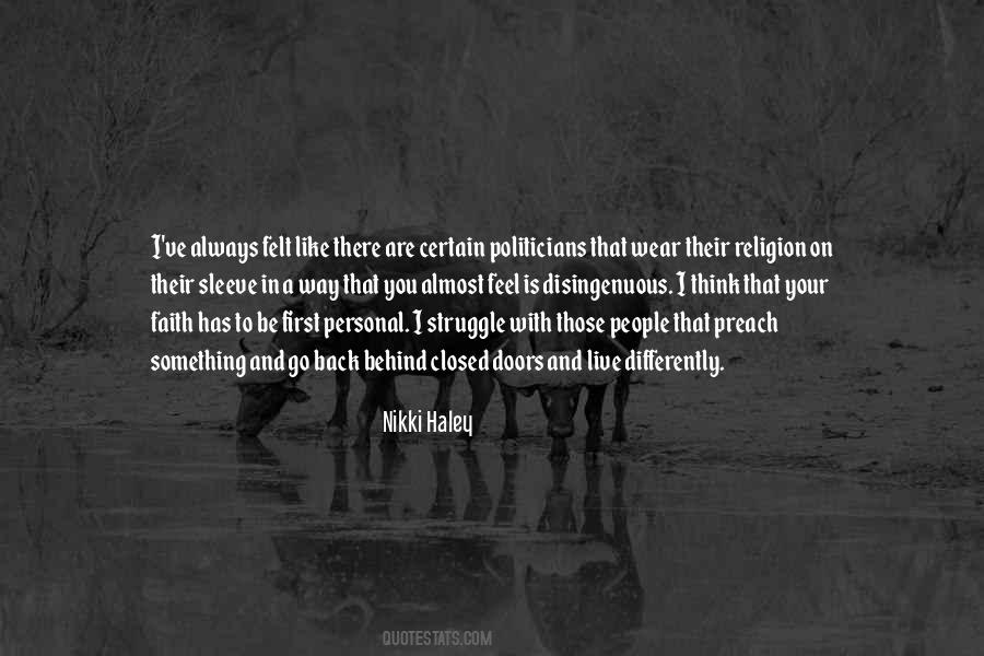 Live In Faith Quotes #287987