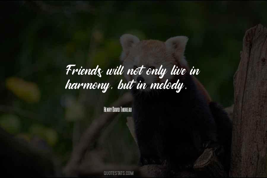 Live In Harmony Quotes #230622