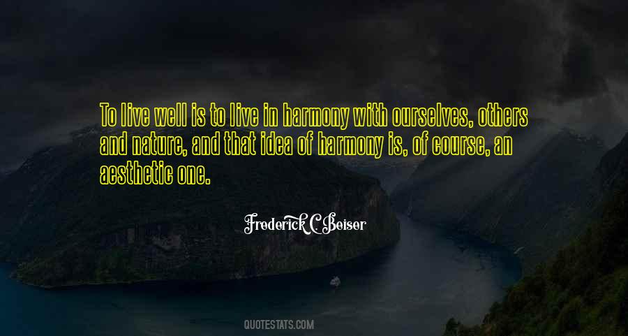 Live In Harmony Quotes #480089