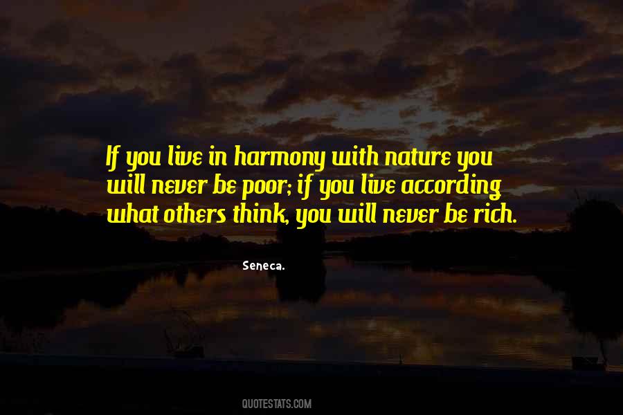 Live In Harmony Quotes #69717