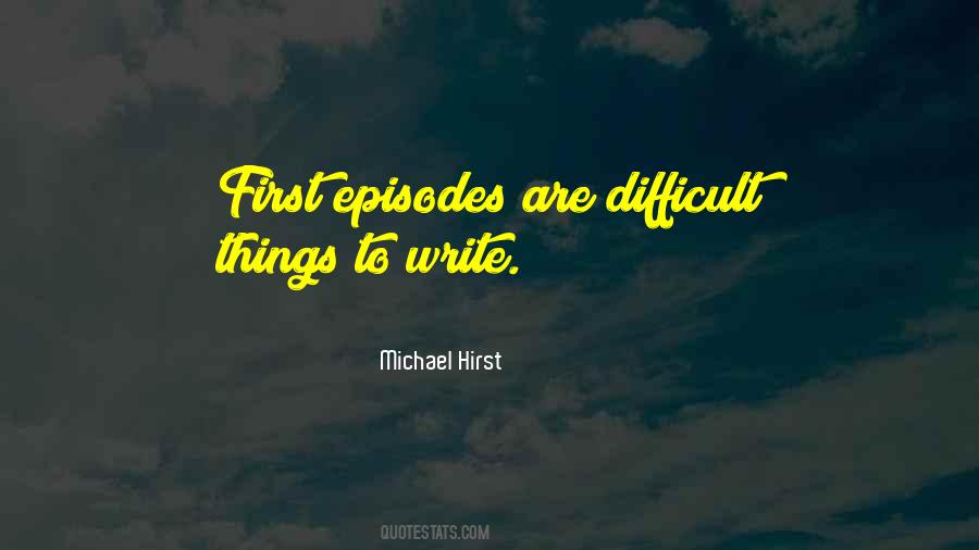 Quotes About Difficult Things #1404745