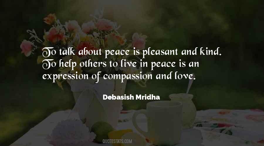 Live In Peace Quotes #1608271