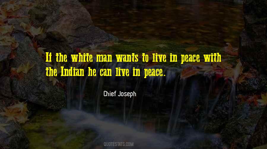 Live In Peace Quotes #1677746