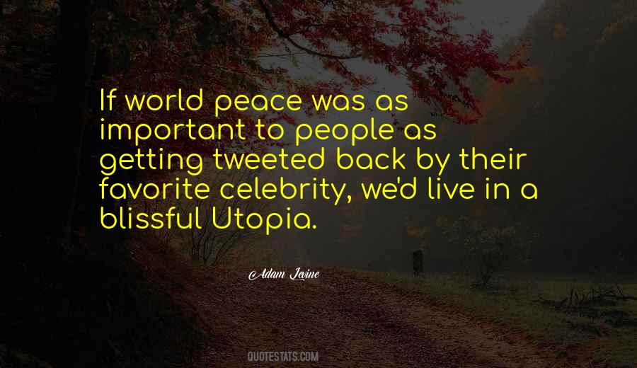 Live In Peace Quotes #29158