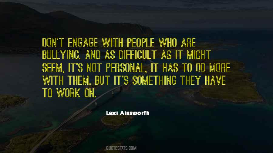 Quotes About Difficult People At Work #966637