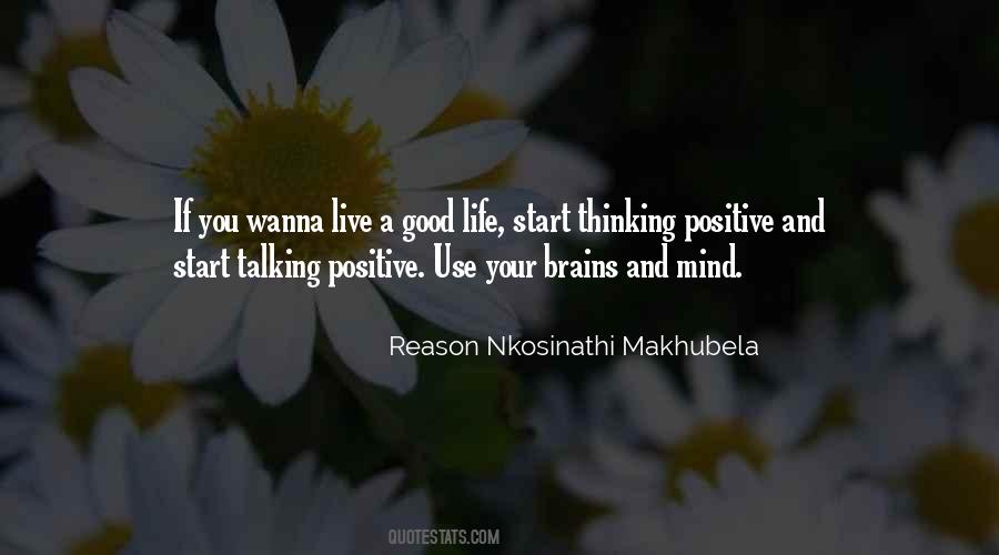 Live Life Positive Quotes #748707