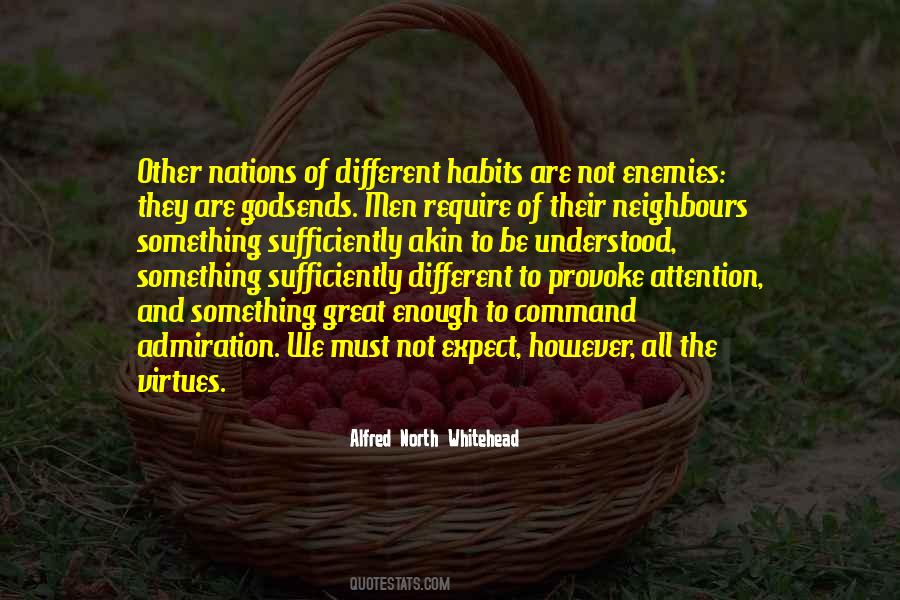 Quotes About Different Virtues #1055846