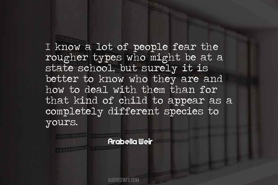 Quotes About Different Types Of People #269298