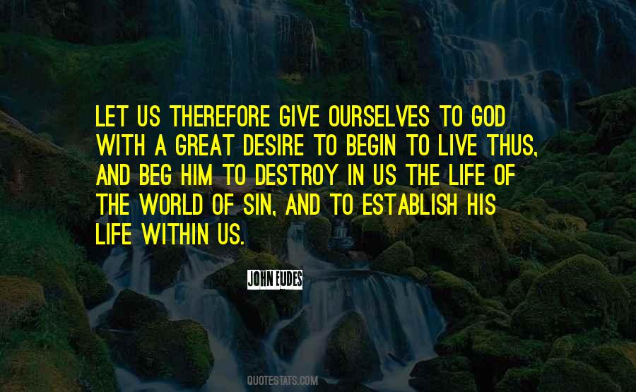 Live Life With God Quotes #101115