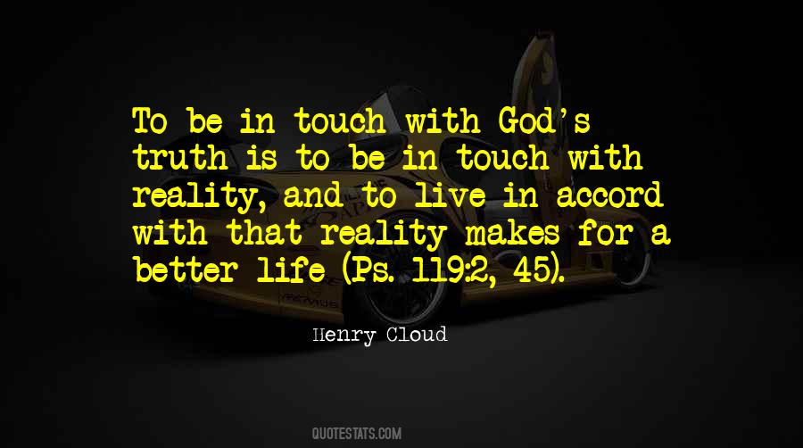 Live Life With God Quotes #1250637