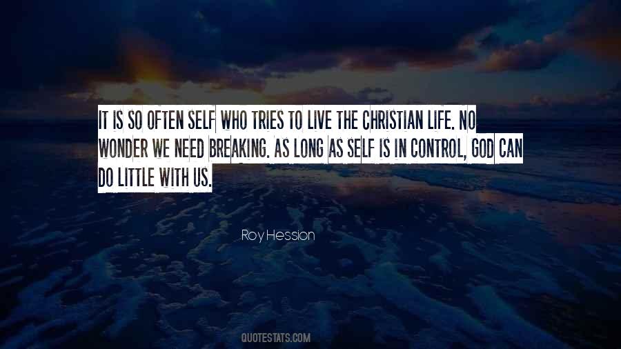 Live Life With God Quotes #139638