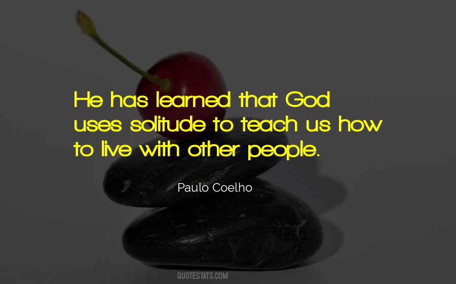 Live Life With God Quotes #884389