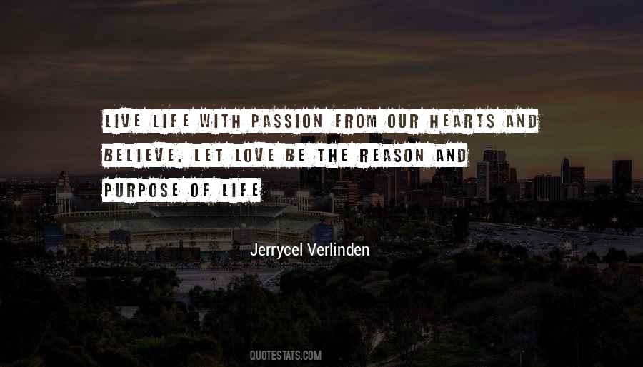 Live Life With Passion Quotes #1786022