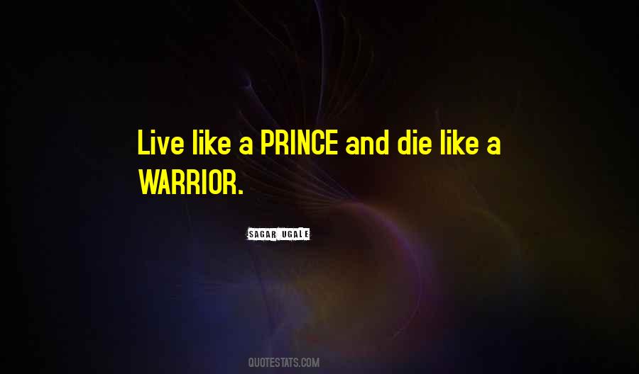 Live Like A Warrior Quotes #1611330