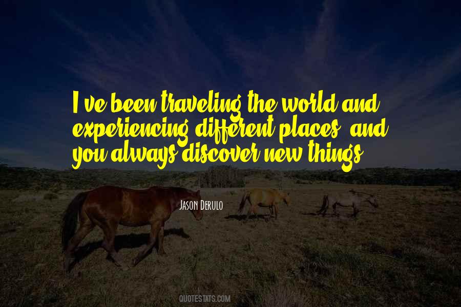 Quotes About Different Places #1418145