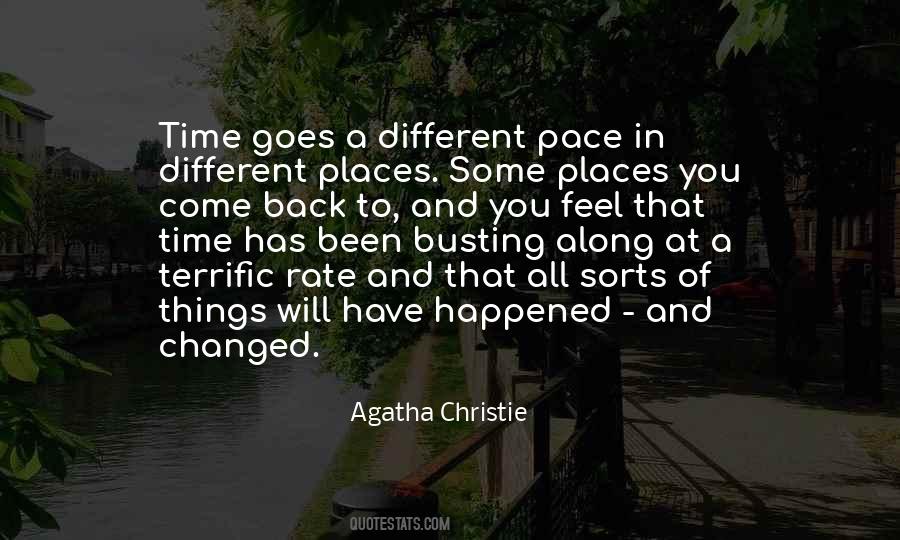 Quotes About Different Places #1437414