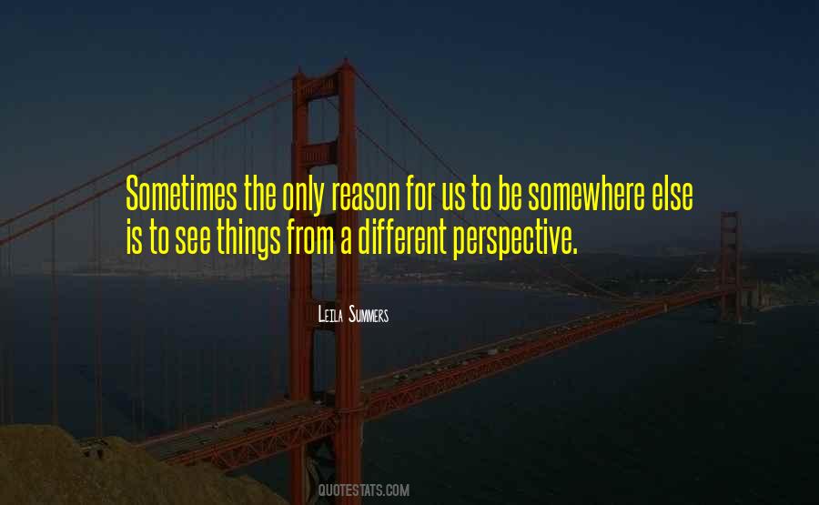 Quotes About Different Perspective #1310994