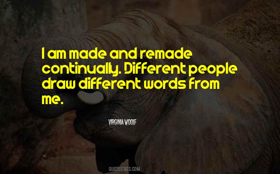 Quotes About Different People #1013316