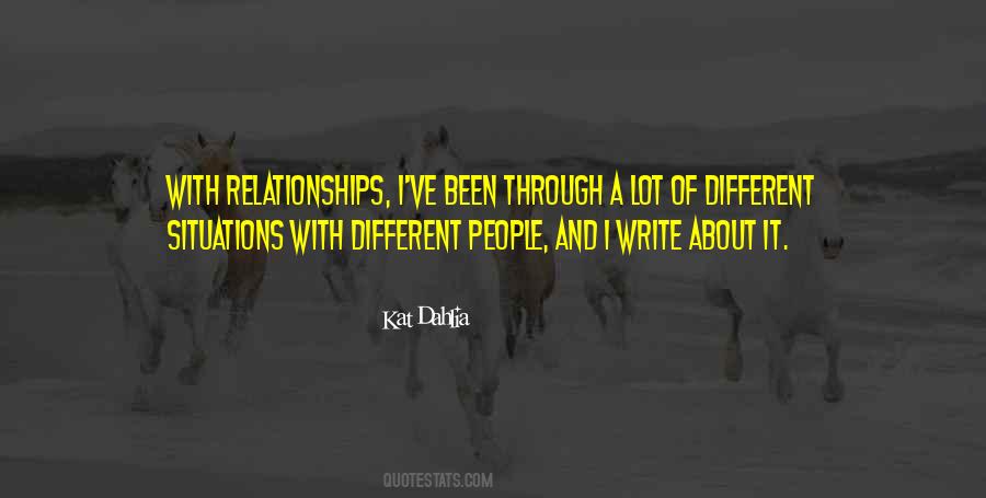 Quotes About Different People #1237890