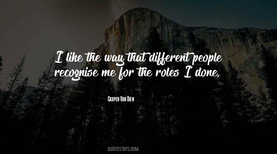 Quotes About Different People #1302855