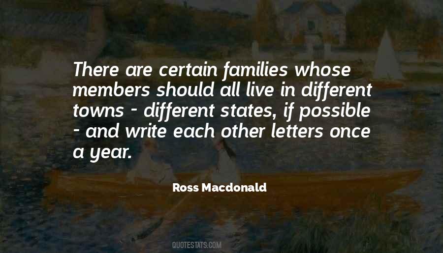 Quotes About Different Families #1710887