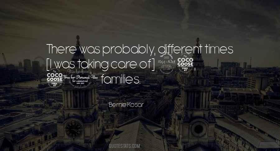 Quotes About Different Families #941349