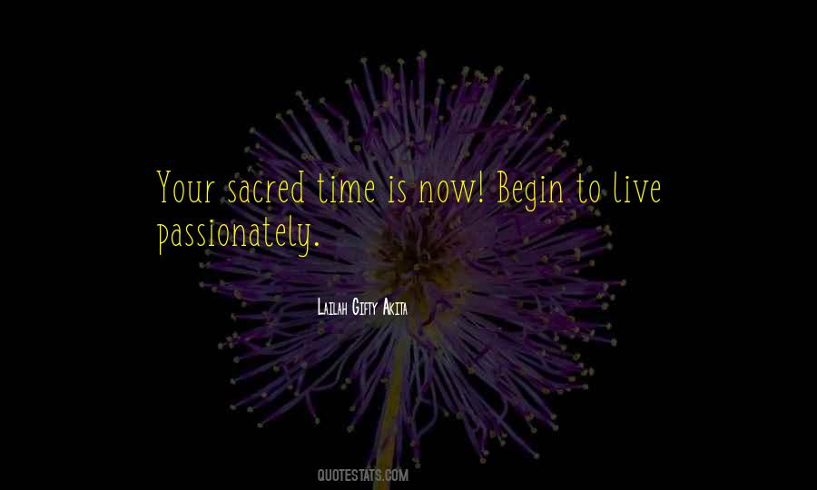 Live Passionately Quotes #1704220