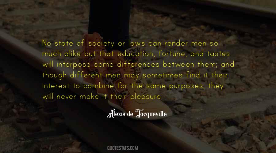 Quotes About Different But The Same #150756