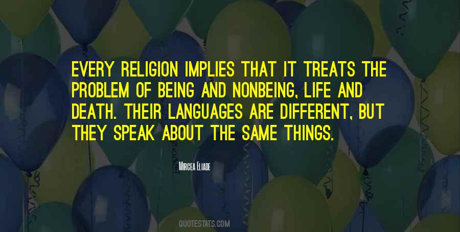 Quotes About Different But The Same #68074