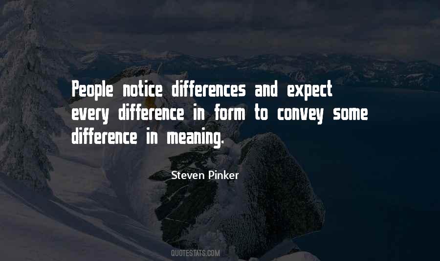 Quotes About Differences In People #740219