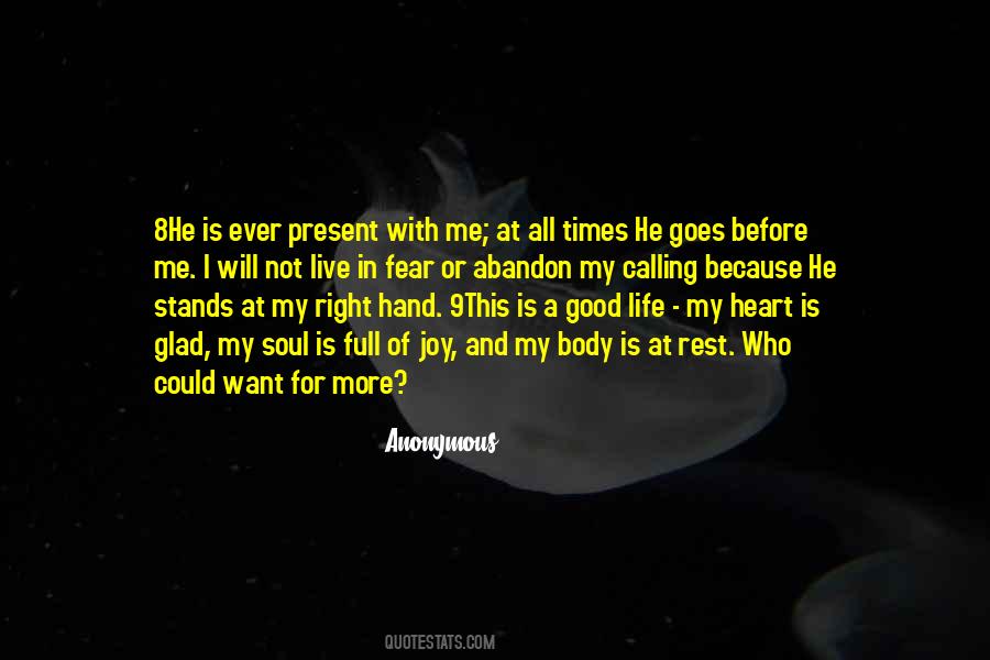 Live Without Abandon Quotes #1000424