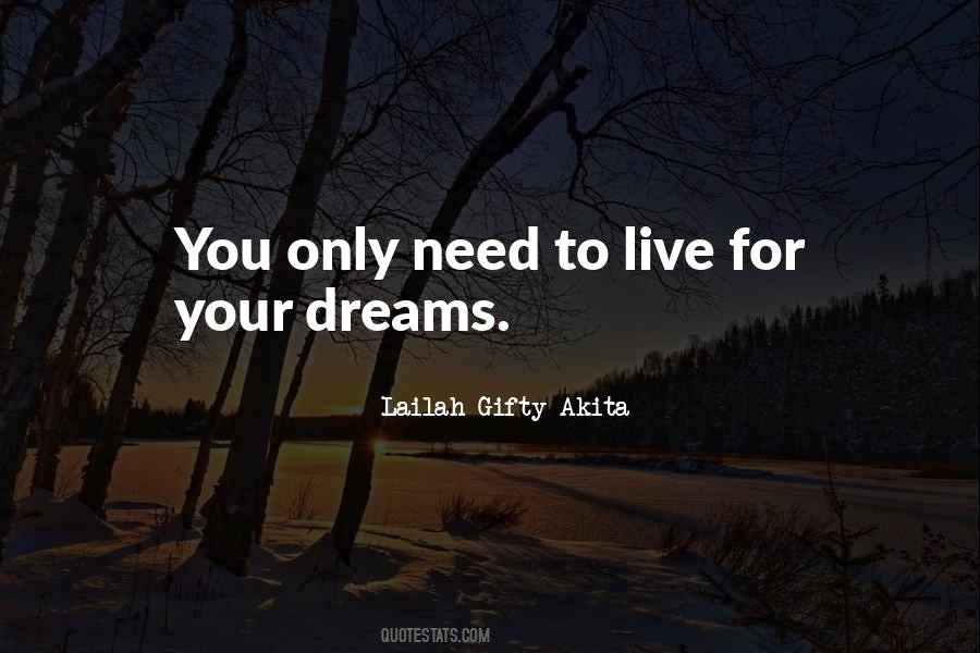 Live Your Dream Quotes #6073