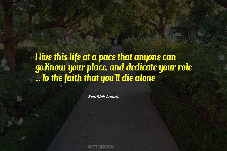 Live Your Faith Quotes #986970