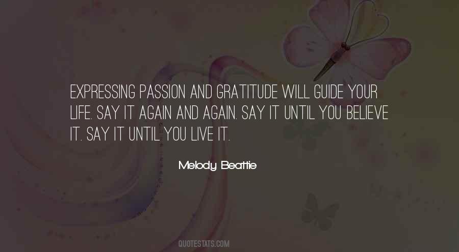 Live Your Passion Quotes #845366