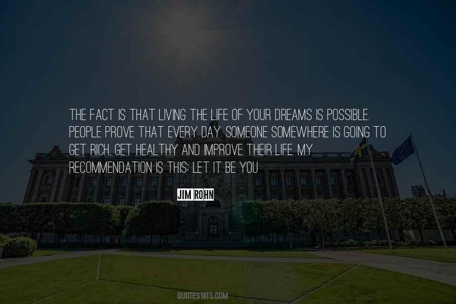 Living A Rich Life Quotes #825190