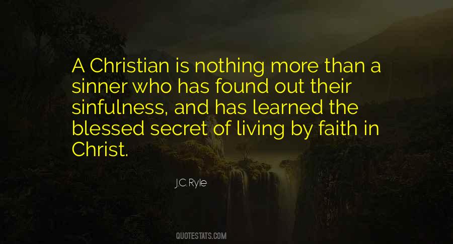 Living In Christ Quotes #485196