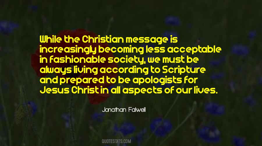 Living In Christ Quotes #61234