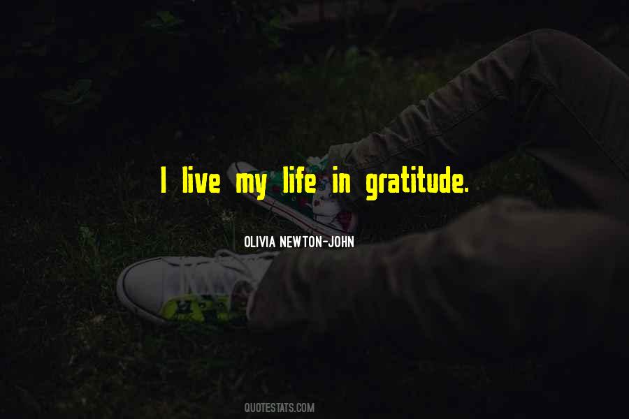 Living In Gratitude Quotes #1456768