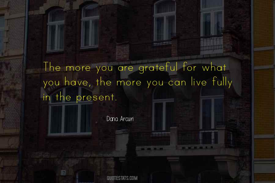 Living In Gratitude Quotes #421074