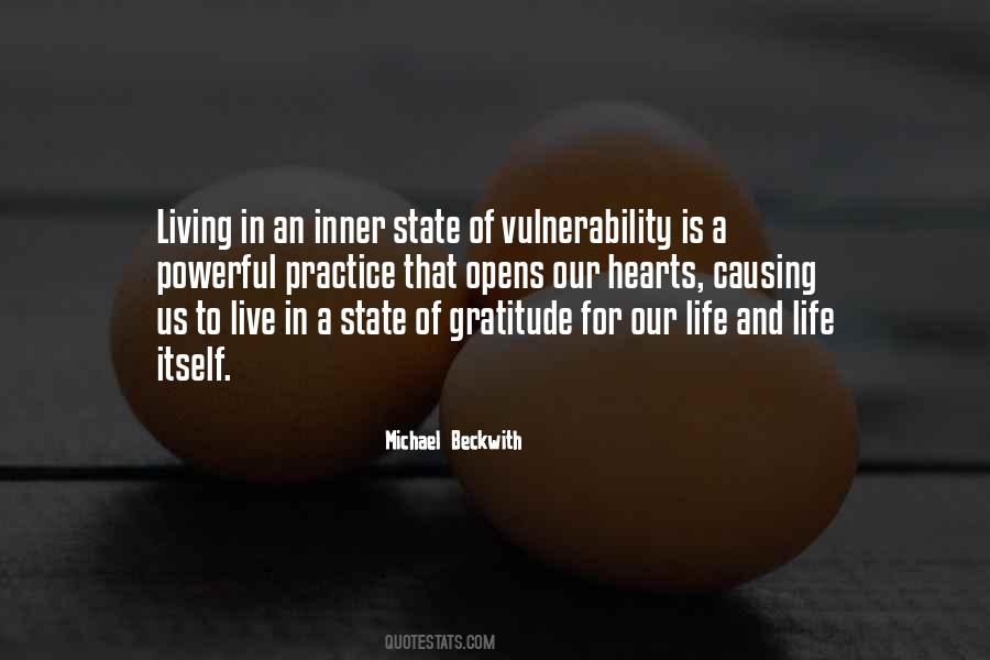 Living In Gratitude Quotes #988423