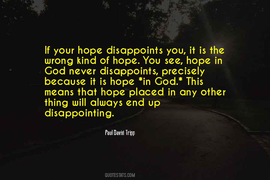 Living In Hope Quotes #141341
